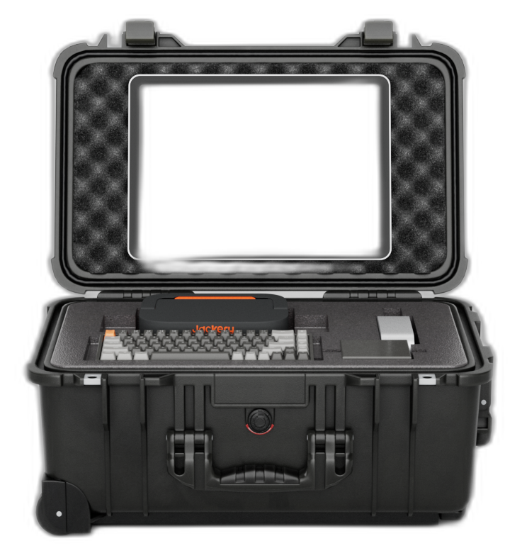 Survival Expert Frontier — front view of the ruggedized AI computer system